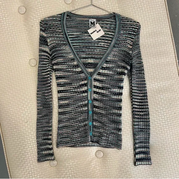 Vintage Missoni Two Piece Top and Cardigan Set